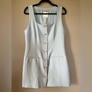 Abercrombie & Fitch Light Blue Mini Dress